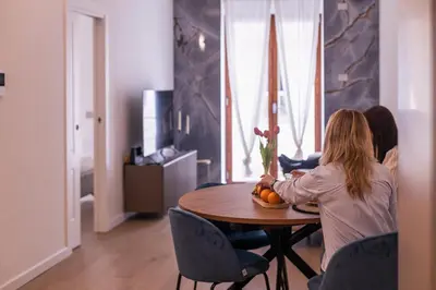 TV o dispositivi per l'intrattenimento presso Caralis Golden House Luxury and charm in Cagliari