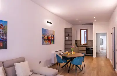 Cucina o angolo cottura di Caralis Golden House Luxury and charm in Cagliari