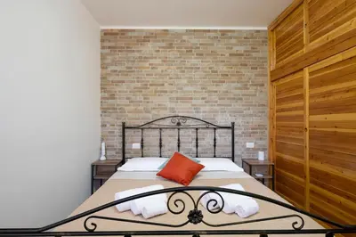 Letto o letti in una camera di Nature and the sea- Comfort, BBQ, Free Bikes