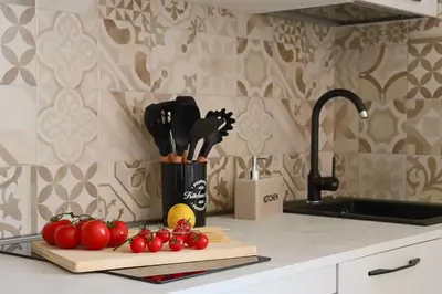 Cucina o angolo cottura di Residenza Lucano - Appartamento Red
