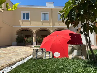 Giardino di Residenza Lucano - Appartamento Red