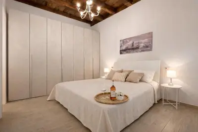Letto o letti in una camera di Meli4Retreat Beach, Mountain & History