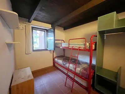 Letto o letti in una camera di Il Gatto di Monte Attu