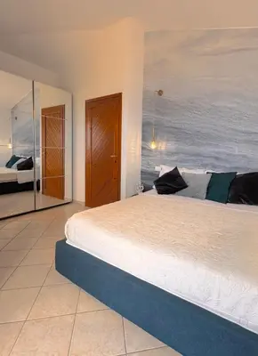 Letto o letti in una camera di Villa Silvana - Grandview Costa Rei