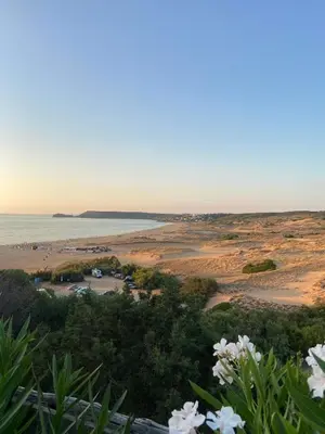 Paesaggio naturale nelle vicinanze della casa vacanze