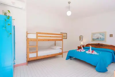 Letto o letti in una camera di Agriturismo Costa del Sud