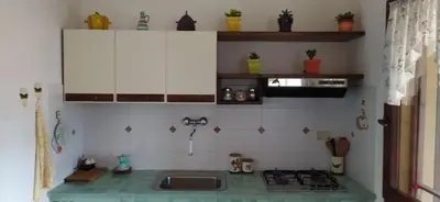 Cucina o angolo cottura di Villa Larica