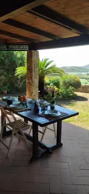 Paesaggio naturale nelle vicinanze della casa vacanze