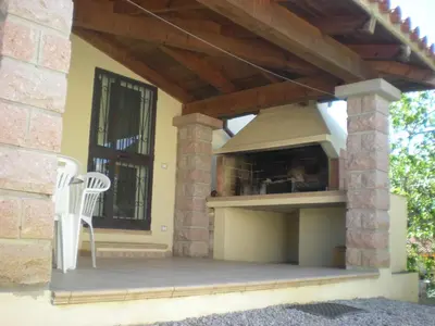 Balcone o terrazza di House 10' from the sea, AC, garden, parking, wifi