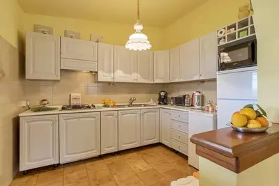 Cucina o angolo cottura di Villa Alba Ogliastra con piscina privata