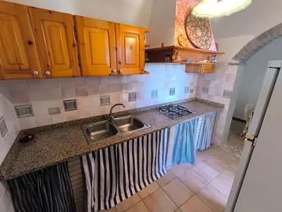 Cucina o angolo cottura di Casa Vacanze Bue Marino