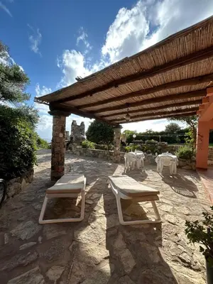 Area soggiorno di Baia del Corsaro - new sea panoramic villa in Sardinia, Italy - 250 mt beach&sea full comfort-WiFi-Parking-Privacy