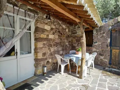 Patio o area all'aperto di Villa DomusAntiga