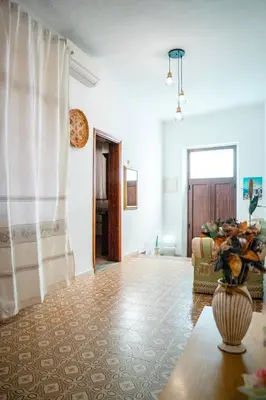 Area soggiorno di Casa L'Iris
