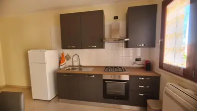 Cucina o angolo cottura di Casa vacanze Sole e Mare