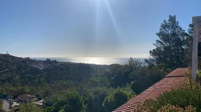 Paesaggio naturale nelle vicinanze della casa vacanze