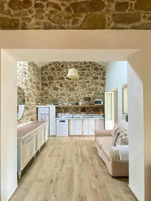 Cucina o angolo cottura di Historic Sheepfold With View In Solanas