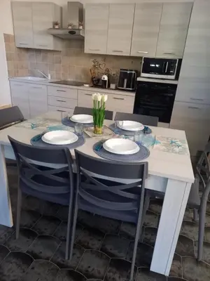 Cucina o angolo cottura di La Perla Marina