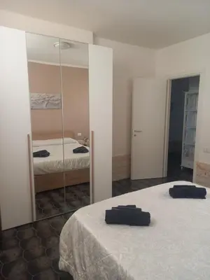Letto o letti in una camera di La Perla Marina