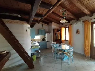 Cucina o angolo cottura di Casa vacanze Pistis
