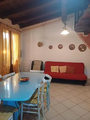 Area soggiorno di Casa vacanze Pistis