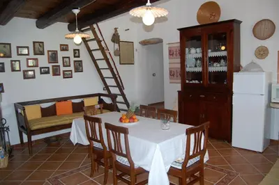 Cucina o angolo cottura di Rustico in campagna a pochi minuti dal mare