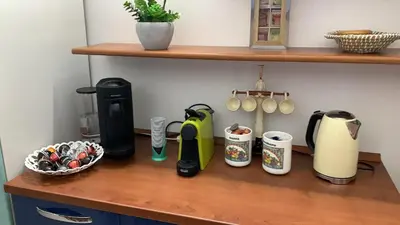 Set per la preparazione di tè e caffè presso Villa Emma