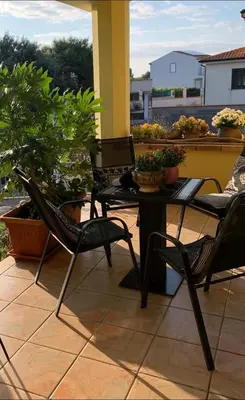 Balcone o terrazza di Villa Emma