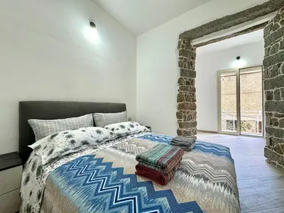 Letto o letti in una camera di Sunny Terrace