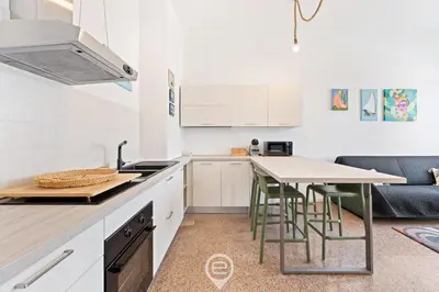 Cucina o angolo cottura di La casa di Amelie
