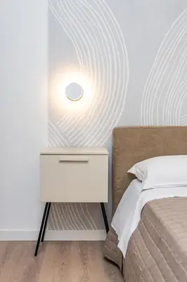 Letto o letti in una camera di Homea