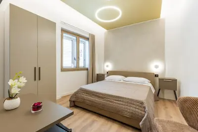 Letto o letti in una camera di Homea