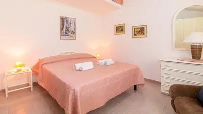 Letto o letti in una camera di Moon Dunes House-Pistis