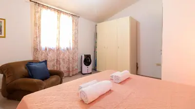 Letto o letti in una camera di Moon Dunes House-Pistis