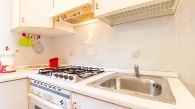 Cucina o angolo cottura di Moon Dunes House-Pistis