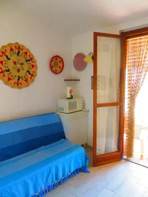 Letto o letti in una camera di Casa di Emi
