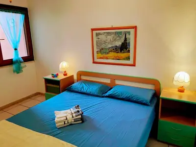 Letto o letti in una camera di Casa Margot Costa Verde Sardinia