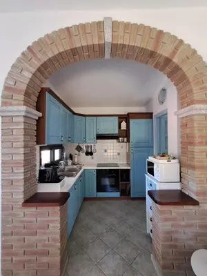 Cucina o angolo cottura di Sa Domu