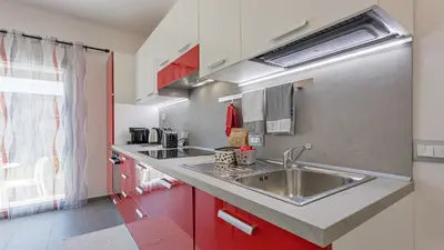 Cucina o angolo cottura di Casa Camu