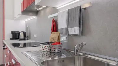 Cucina o angolo cottura di Casa Camu
