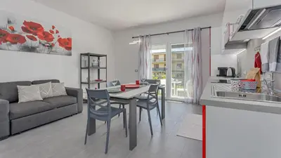 Cucina o angolo cottura di Casa Camu