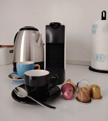 Set per la preparazione di tè e caffè presso Casa Polixeni - Da e Nònne