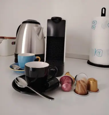 Set per la preparazione di tè e caffè presso Casa Polixeni - Da e Nònne