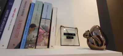Biblioteca nell'appartamento