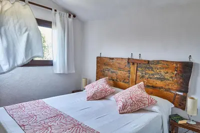 Letto o letti in una camera di Elegant Seaview Home w AC e Free Private Park