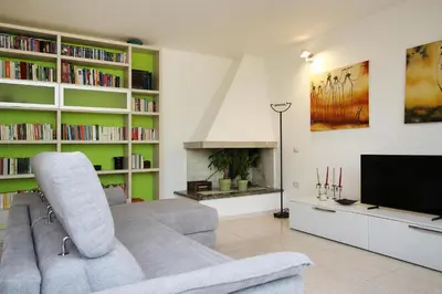 TV o dispositivi per l'intrattenimento presso Villa Sa Marchesa - Sa Murta Apartments