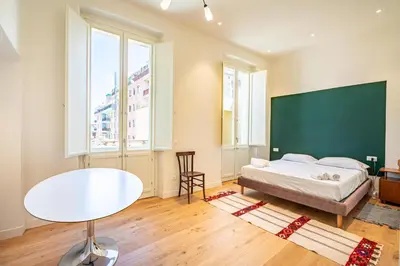 Letto o letti in una camera di Villanova Retrò - Terrace