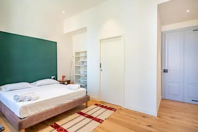 Letto o letti in una camera di Villanova Retrò - Terrace