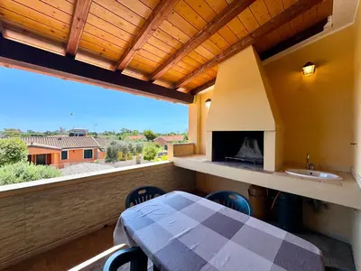 Balcone o terrazza di Stardust Sea Apartments