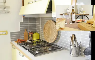Cucina o angolo cottura di Casa Vacanza Viale Arbatax